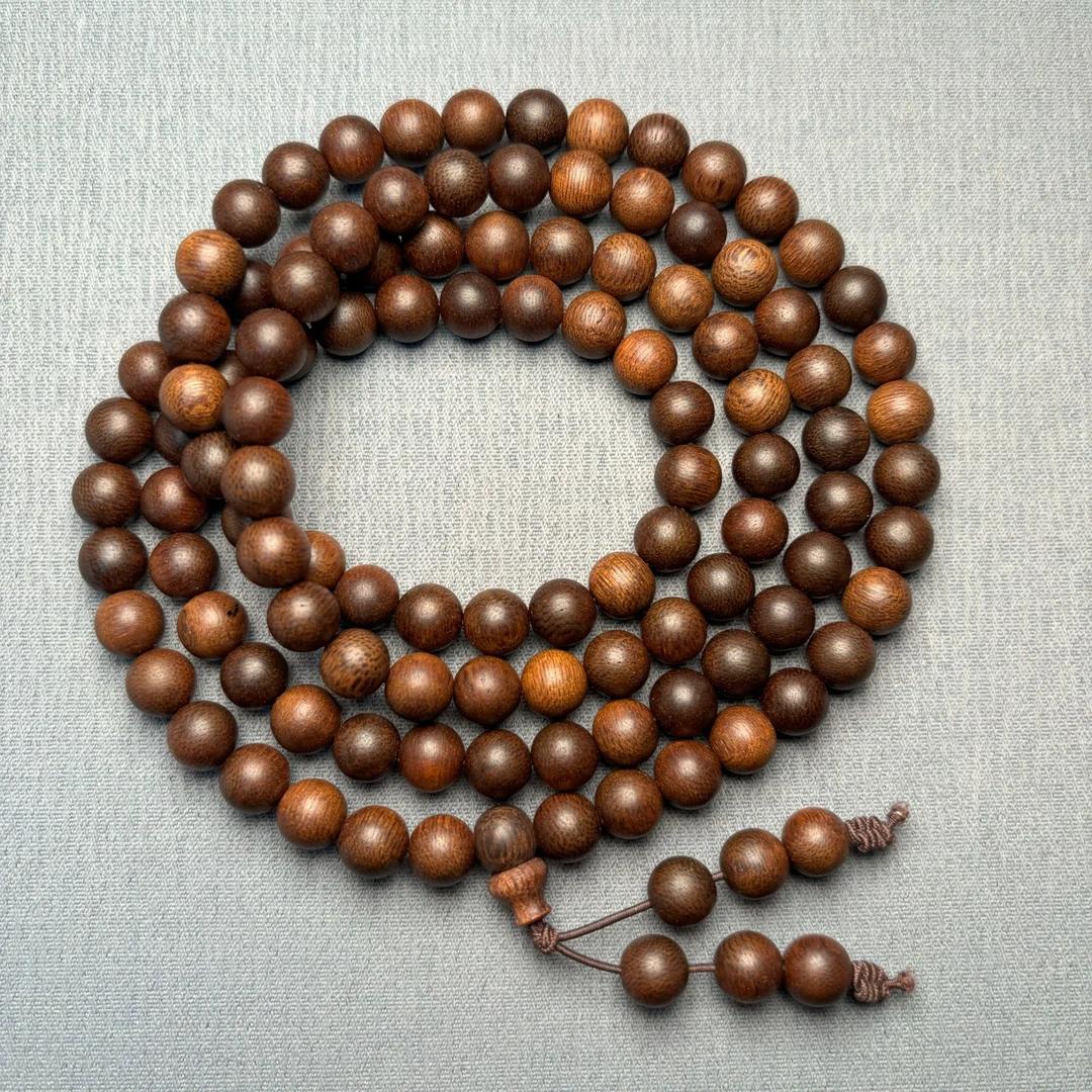 YDY069 沉香圆珠项链尺寸约8mm 多样性发一件