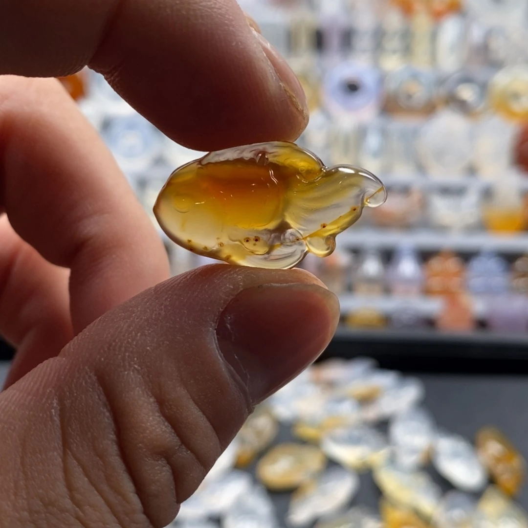 玛瑙/玉髓未镶嵌颈饰