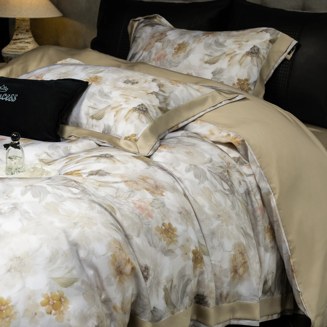 天丝系列/高级轻奢风100%莱赛尔纤维天丝四件套夏季凉感裸睡首选