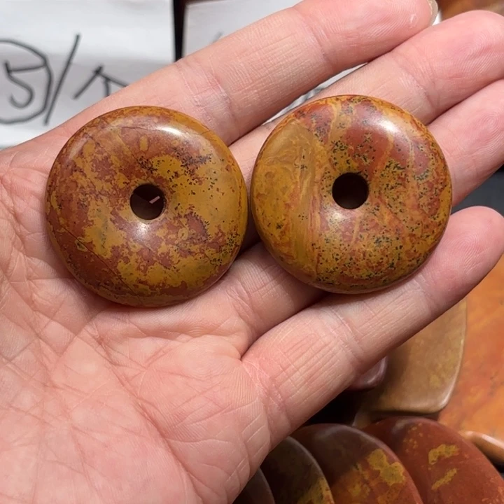 红砭石平安扣福利款