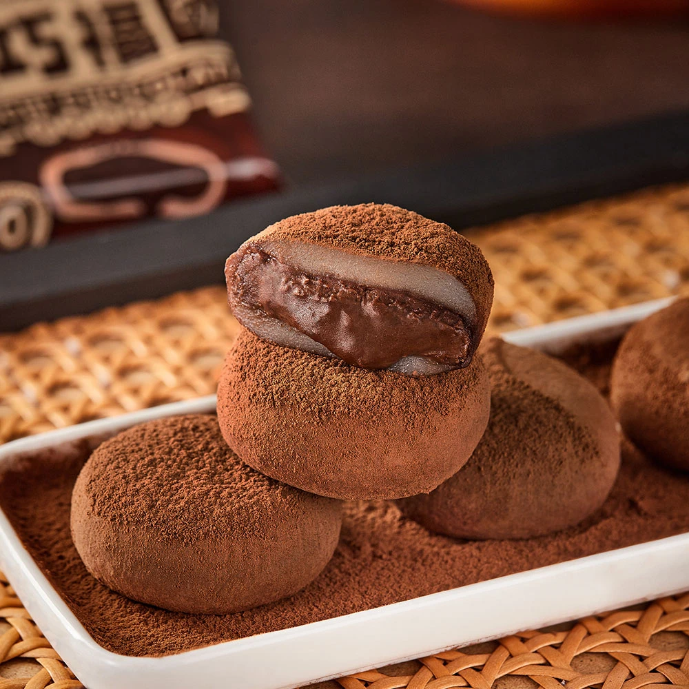 星球纪生巧福团30g*11枚0反式脂肪酸香浓丝滑巧克力大福糯米糍