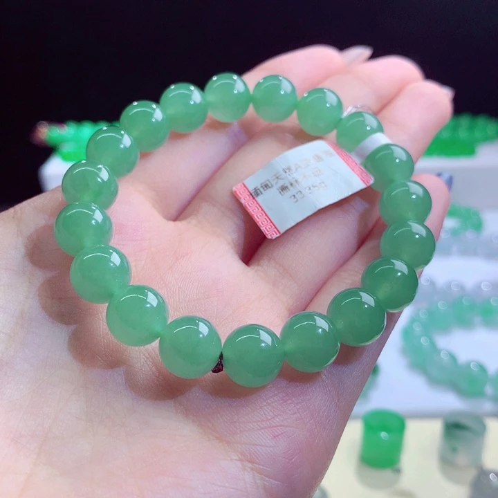 翡翠未镶嵌手链天然翡翠