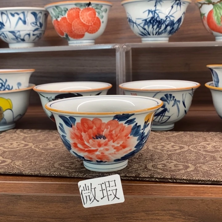 釉下老陶泥手工绘制