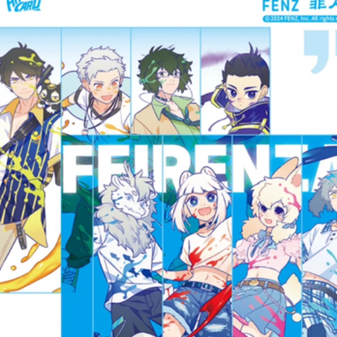 【叠叠】非人哉漆绘奇想卡牌盲盒