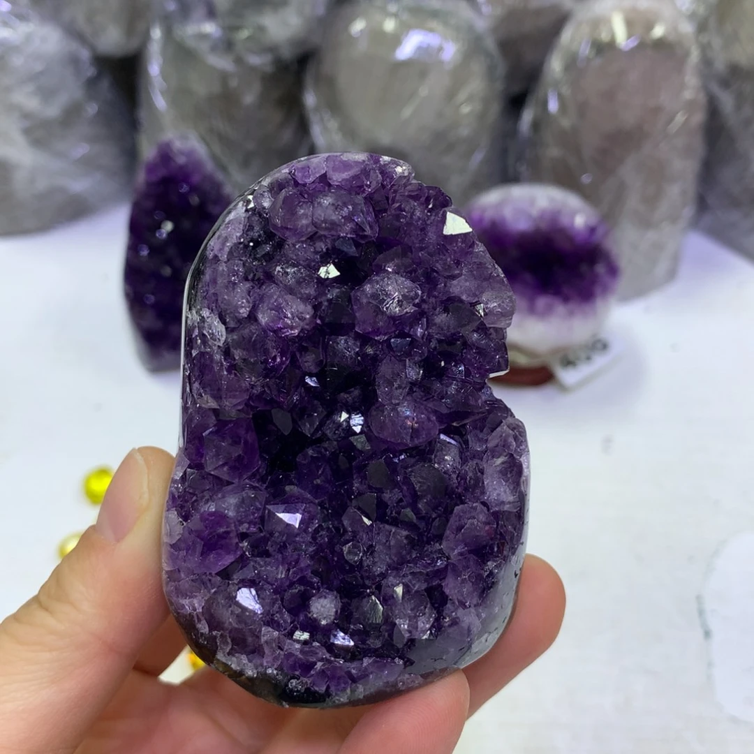 大型摆件（非配饰）紫晶未镶嵌