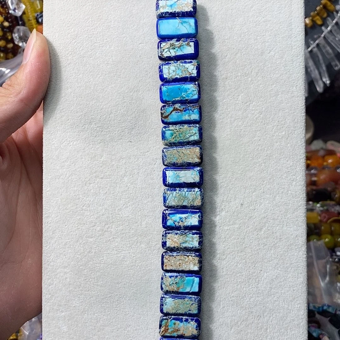 石英质玉未镶嵌，帝皇石手牌20mm，