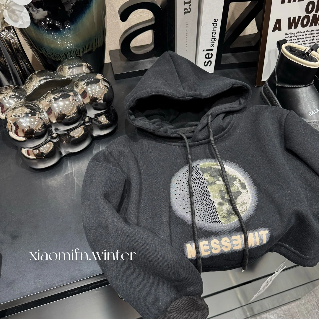 现货〃潮牌连帽韩版男童2024秋冬款印花洋气儿童卫衣痞帅童装88198