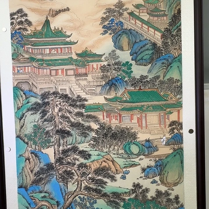 国画张伯龙国画作品原作