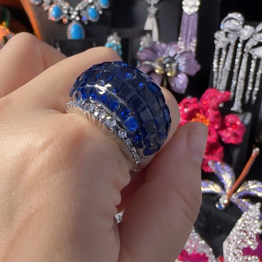 巴***z琉璃纯铜合金戒指