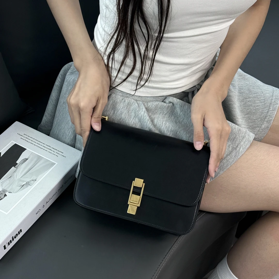 95新 YSL/圣罗兰 Carre Box单肩包/46595