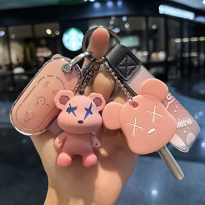 专用雅迪电瓶车钥匙套绿佳/酷K豪战欧迪莱客电动车壳套防摔保护套