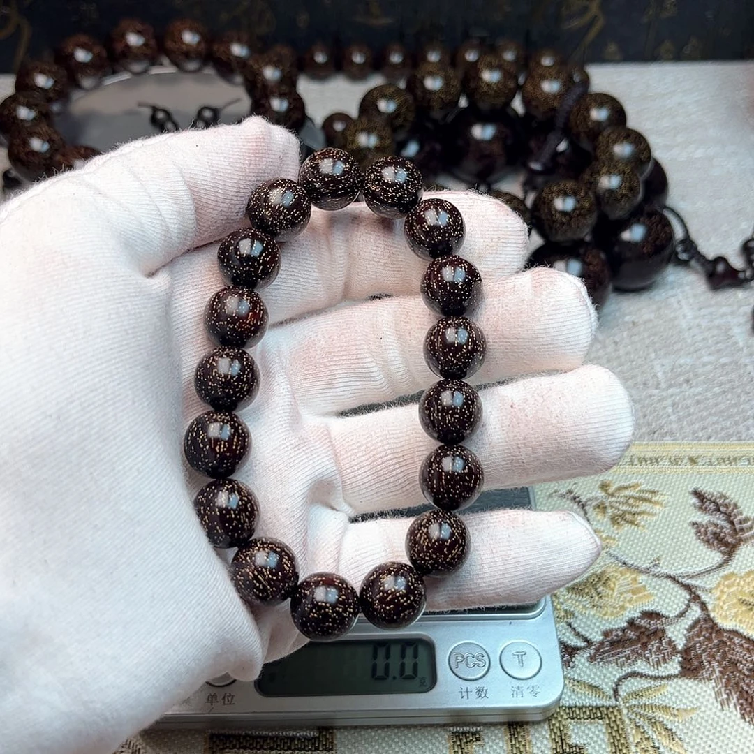 檀香紫檀（小叶紫檀）1.2 17颗 爆星