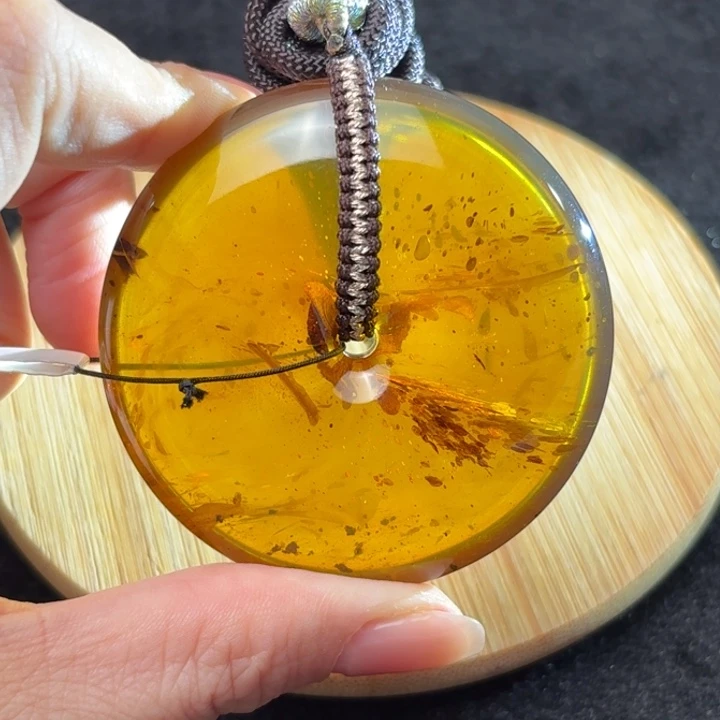 琥珀未镶嵌珠宝奇石雨花意境