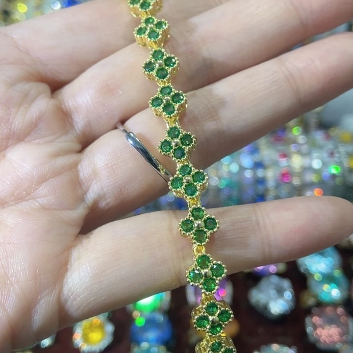 66锆石（处理）手链