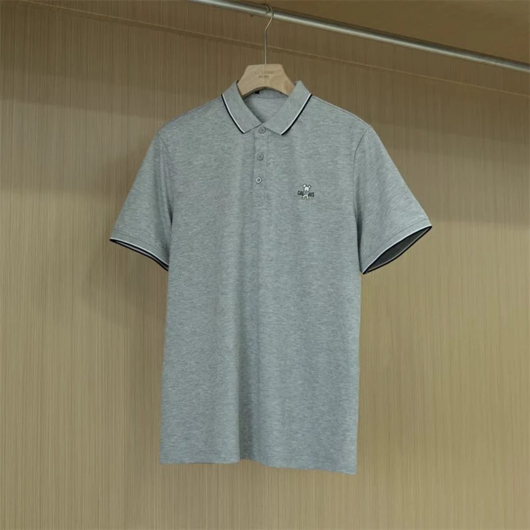 男士夏款小熊翻领短袖丹姐推荐