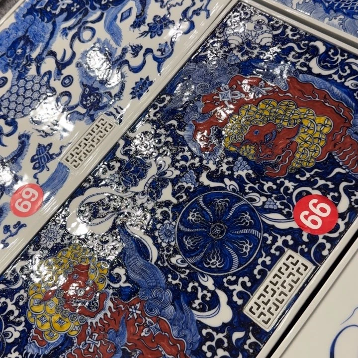 放***狼景德镇手工手绘陶瓷