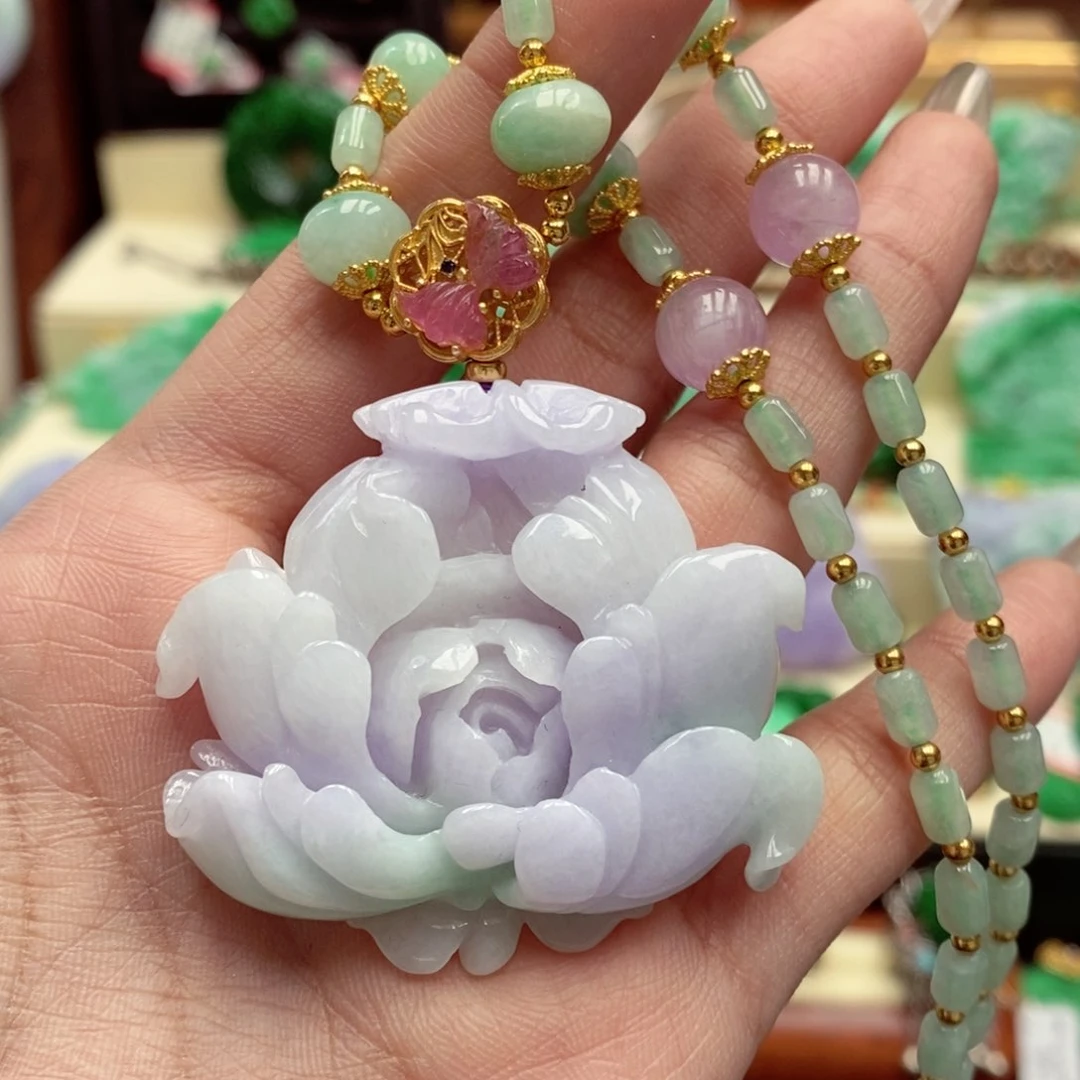 颈饰未镶嵌翡翠翡翠吊坠