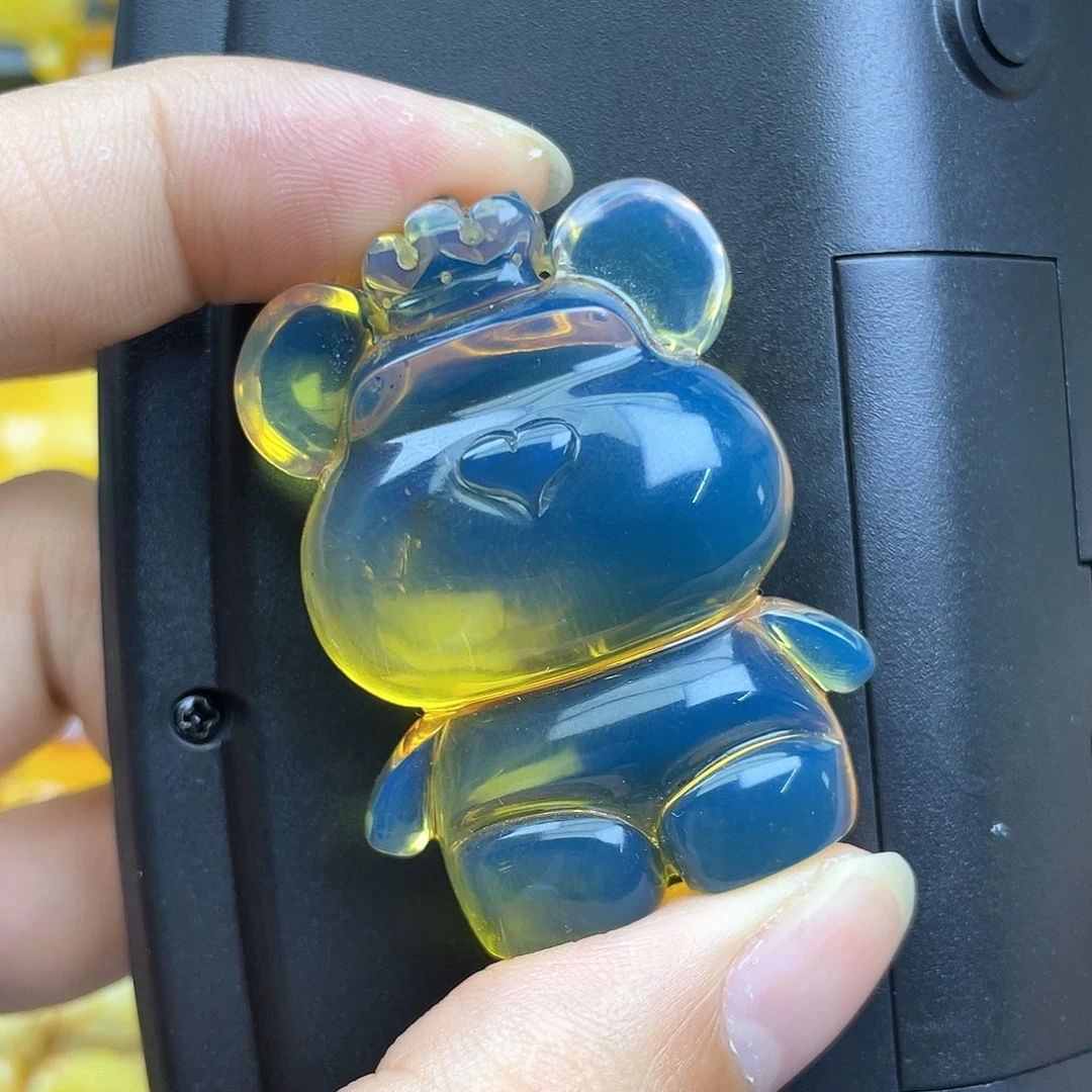 琥珀裸石未镶嵌蜜蜡