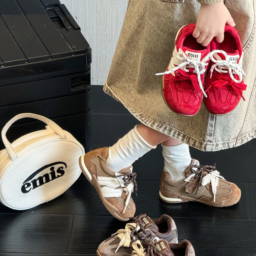 TomoKids【秋冬美拉德】秋季上新休闲鞋百搭防滑中大童韩系时尚开学