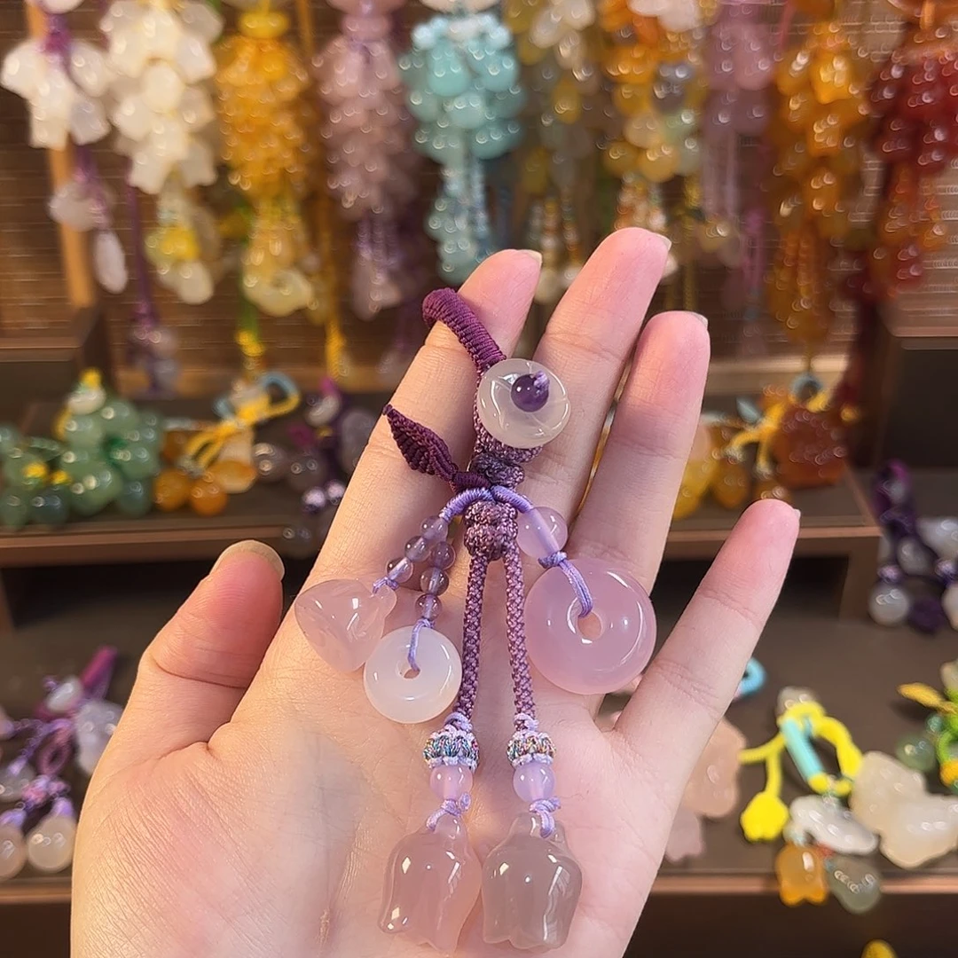 玛瑙/玉髓未镶嵌车挂