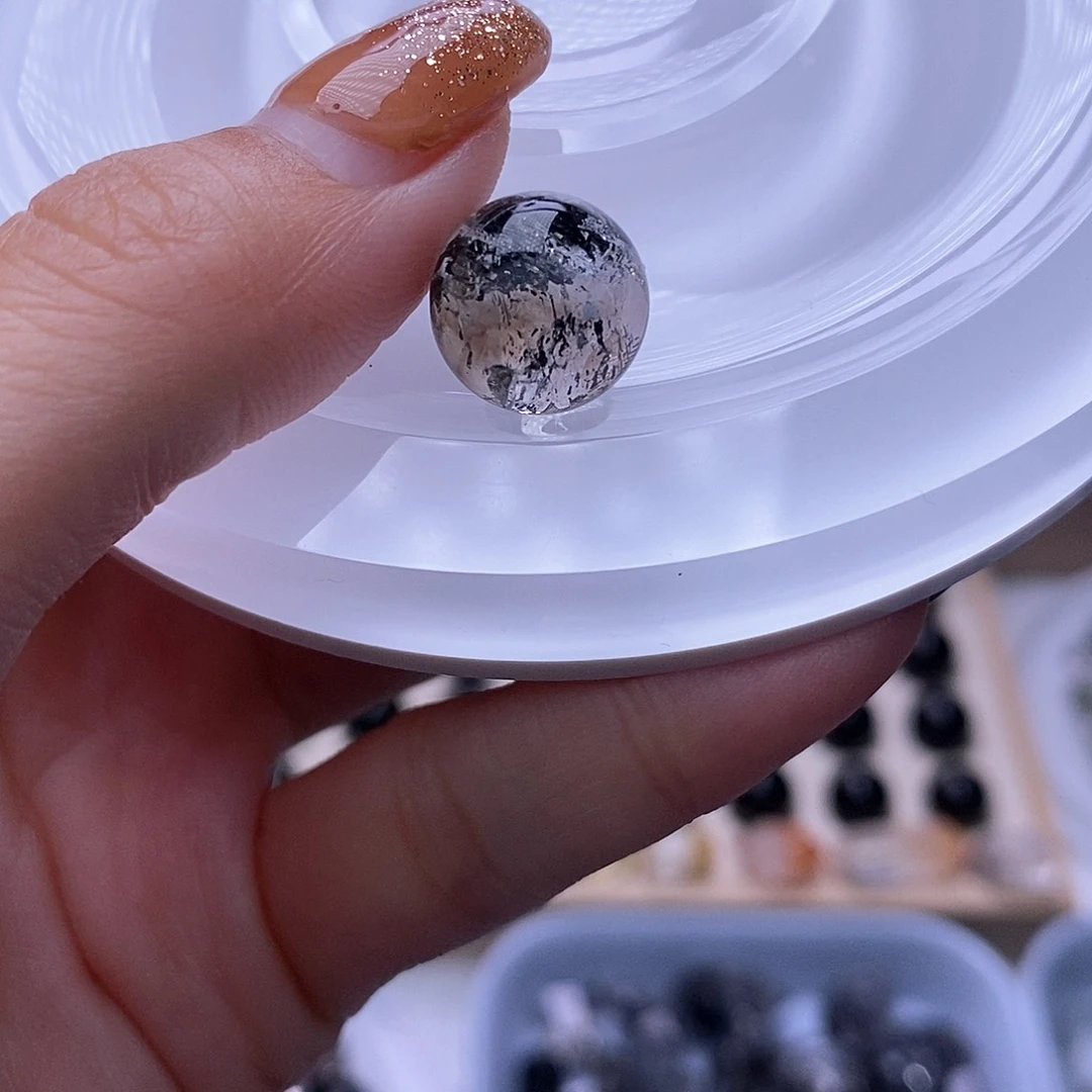 水晶天然水晶定制打孔不退换未镶嵌