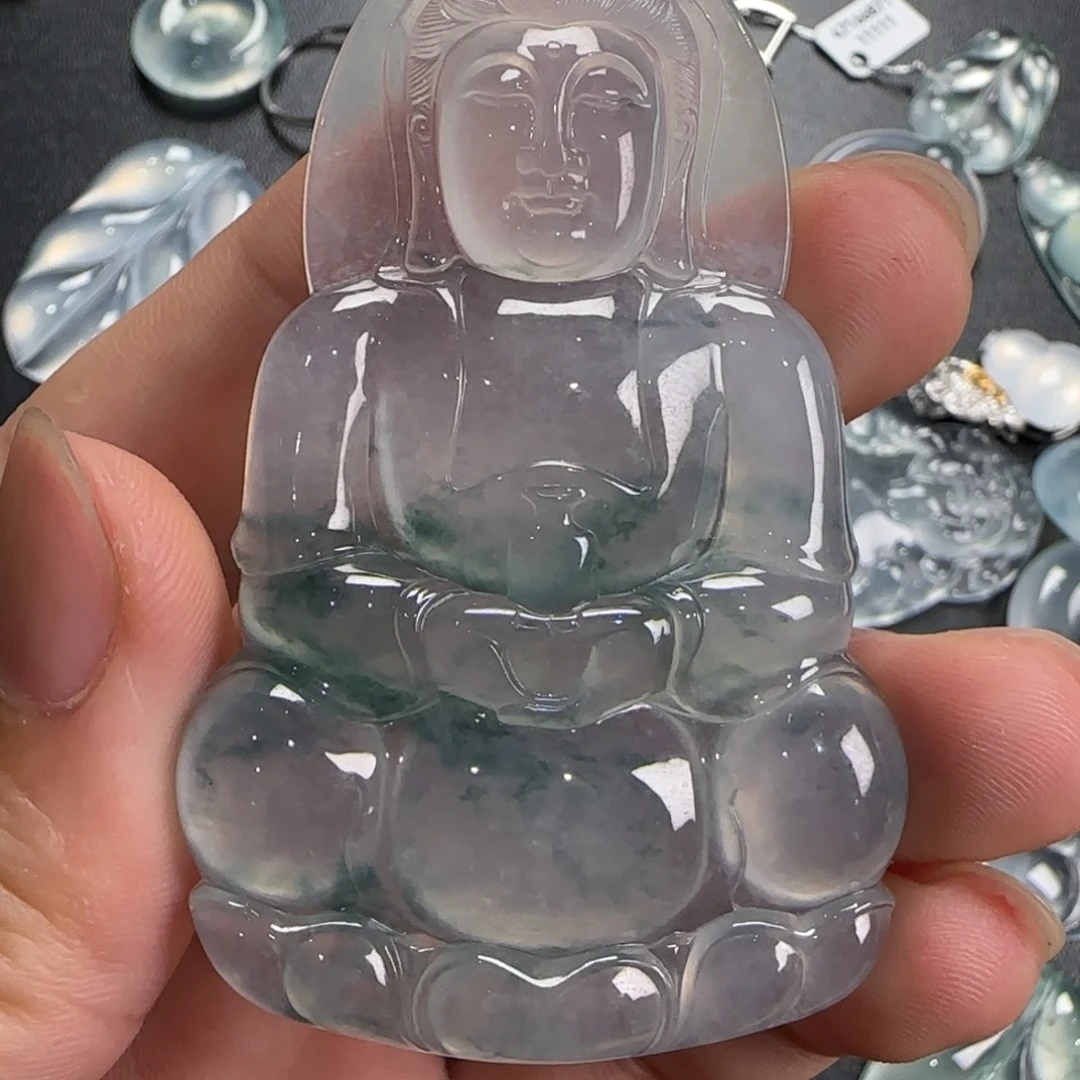 翡翠未镶嵌颈饰