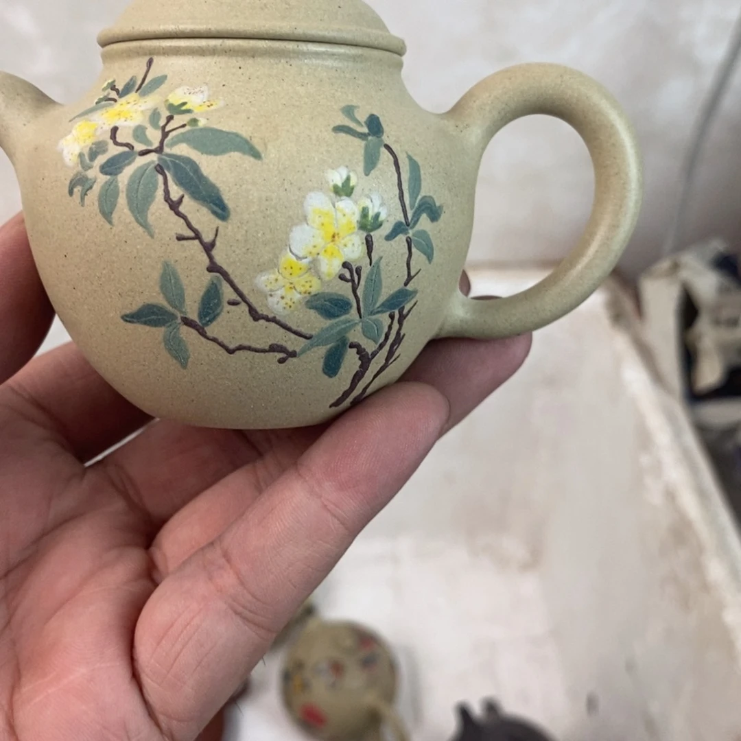 茶壶紫砂宜兴紫砂壶原矿手工qq