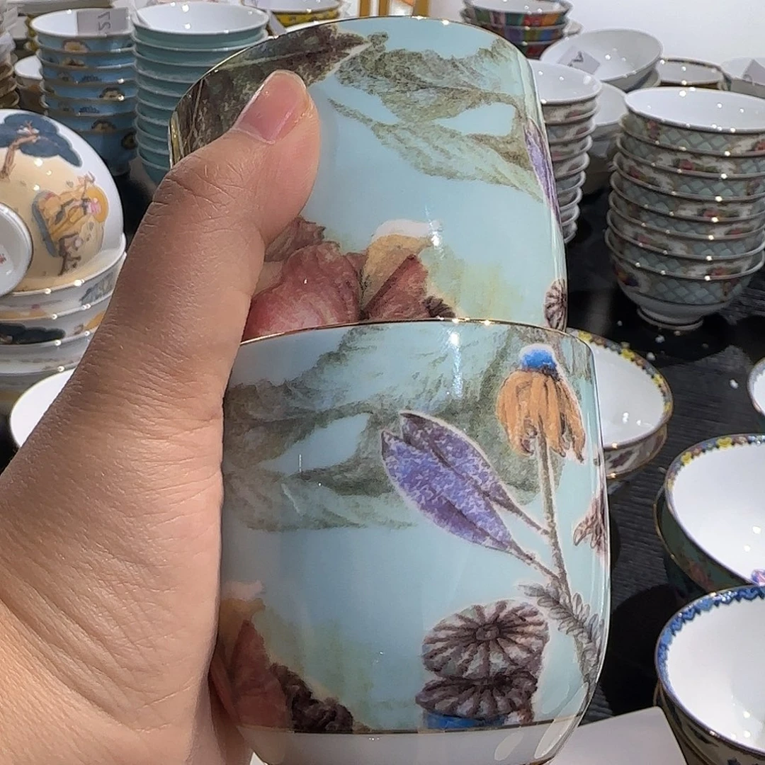 钛合金骨瓷珐琅彩工艺