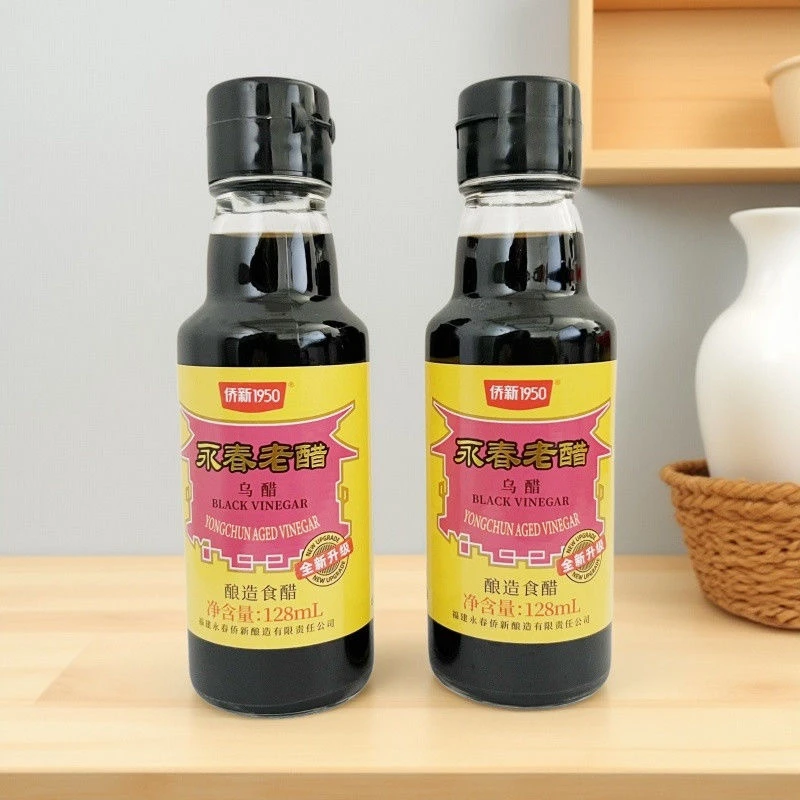 永春特产侨新1950永春老醋128ml陈醋饺子醋食醋香醋乌醋蘸酱调料
