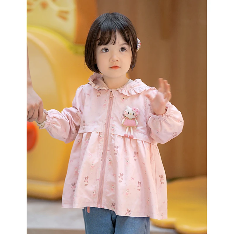 女童休闲外套春秋季2025年公主风女宝宝洋气儿童韩系时尚衣服秋装