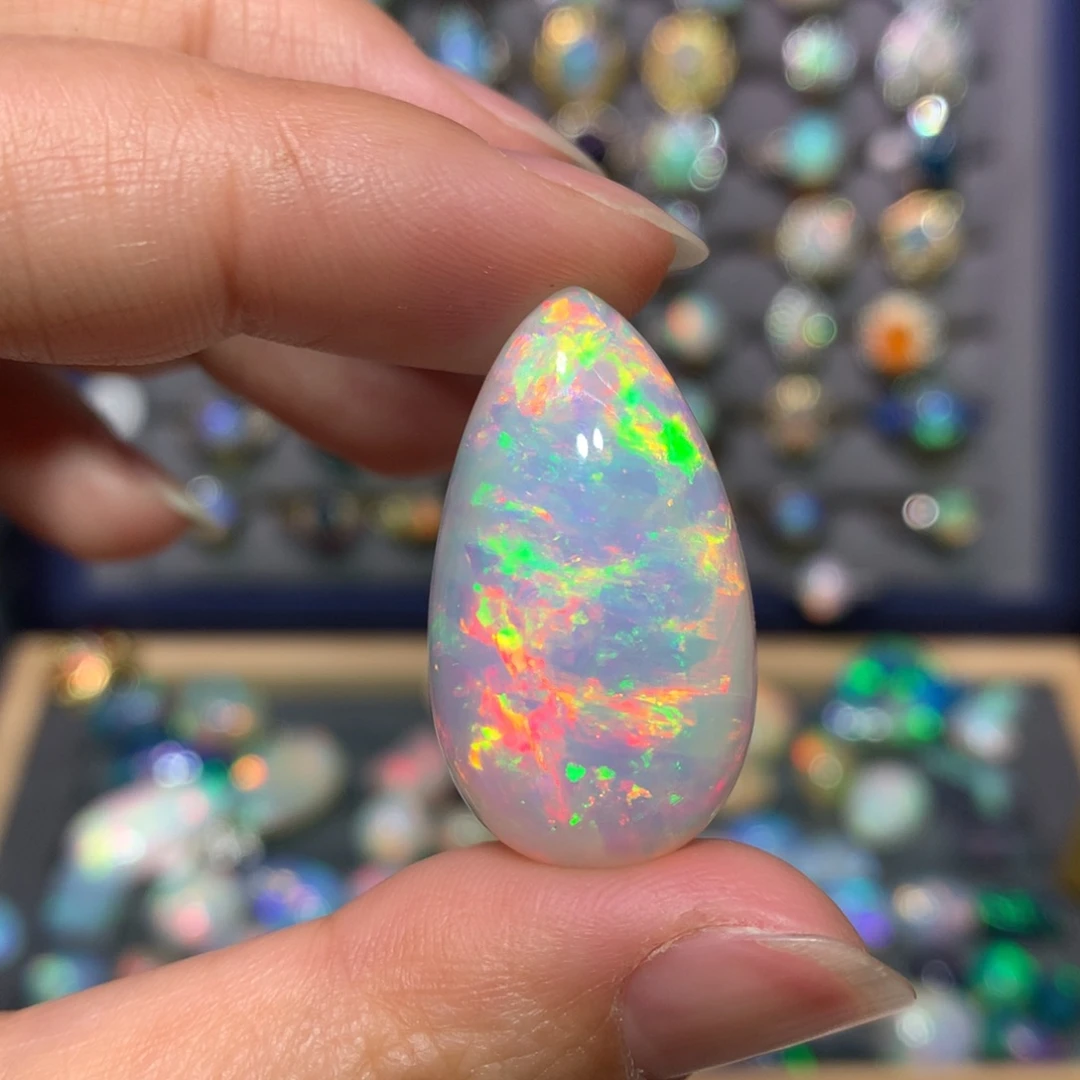 欧泊银S925镶嵌裸石款式