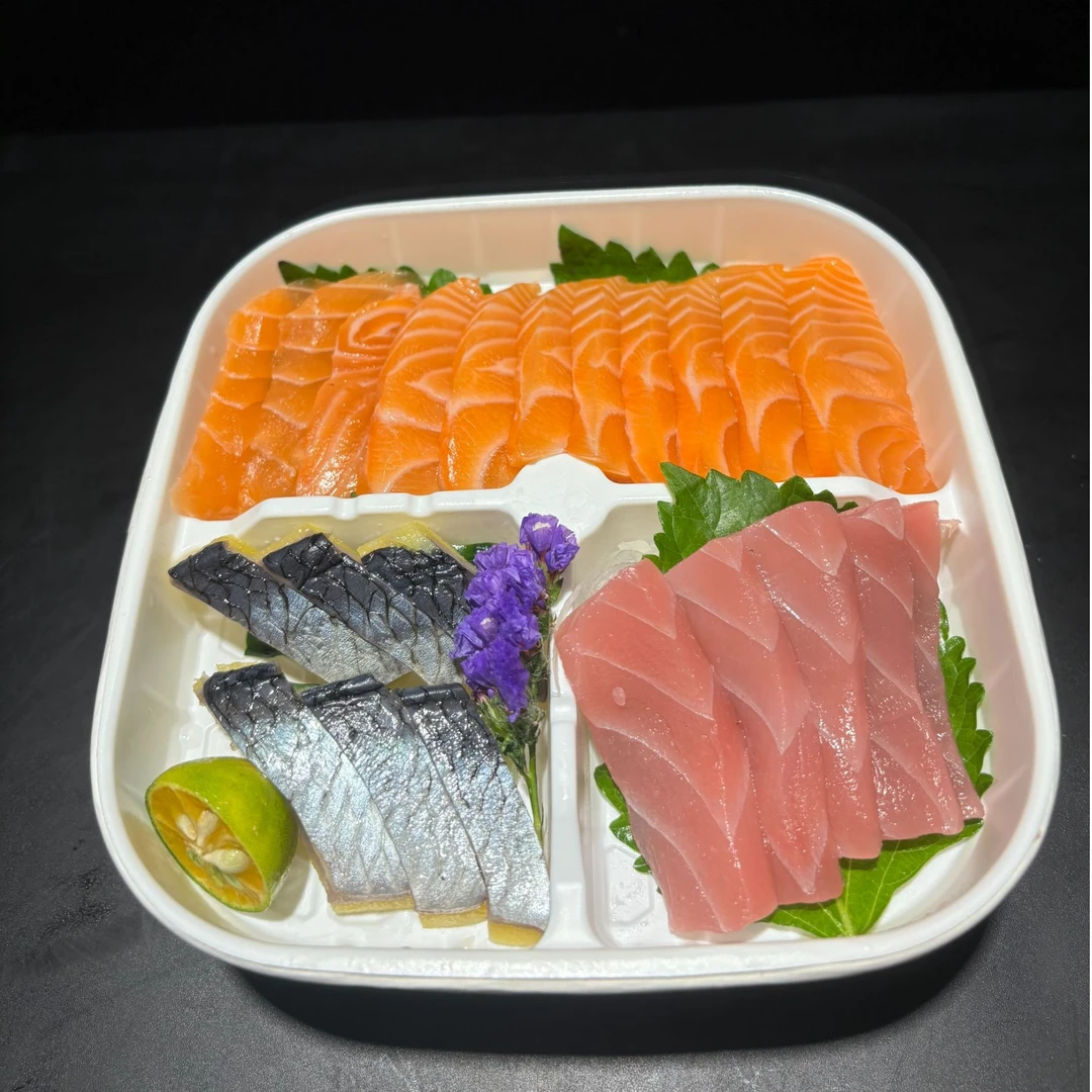 三文鱼+希鲮鱼+金枪鱼