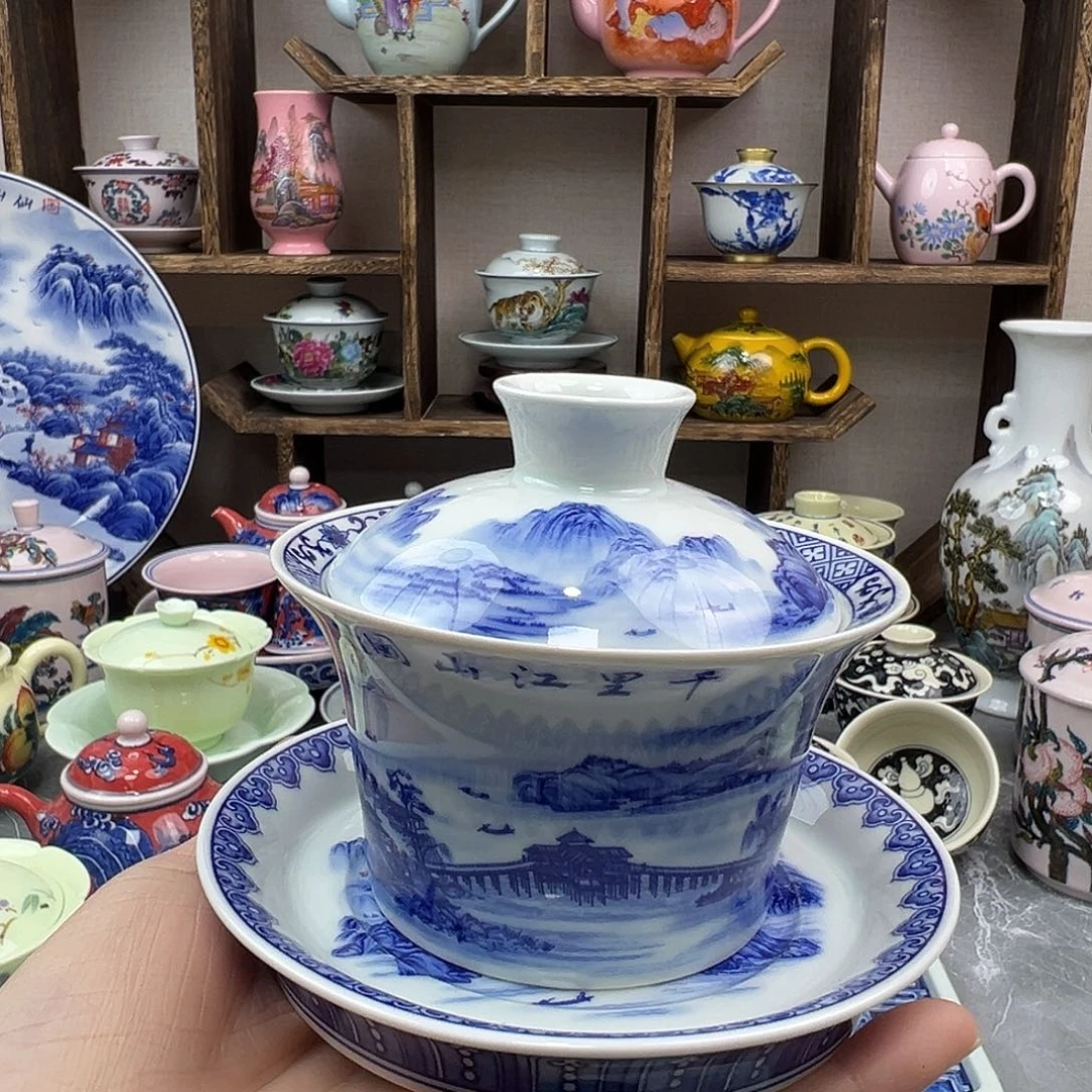 陶瓷摆件景德镇陶瓷567老厂瓷10