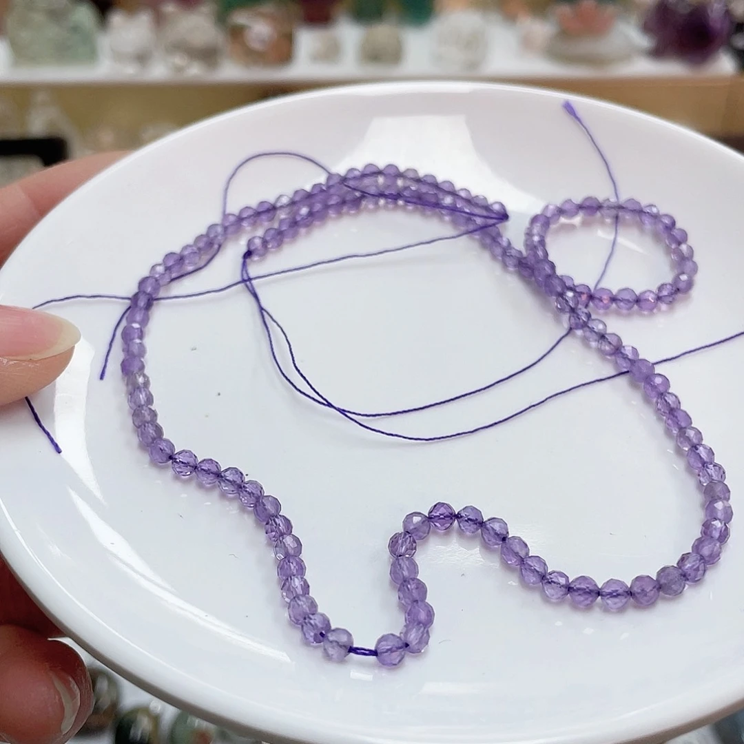 紫晶珠宝半成品未镶嵌1138