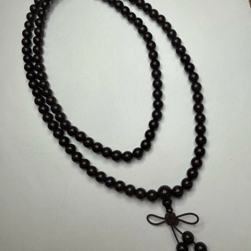 A78 印度小叶紫檀长链6*108