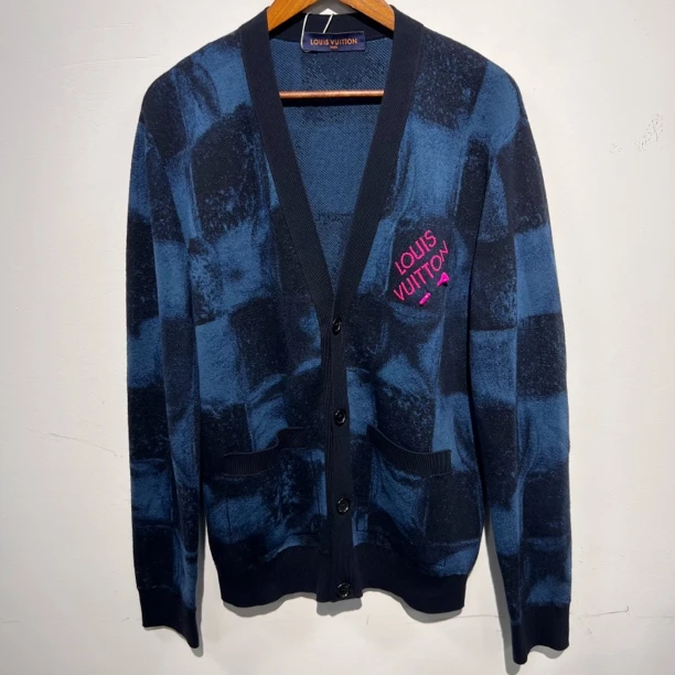 99新 LouisVuitton/路易威登 99新Lv别针开衫 尺码：M