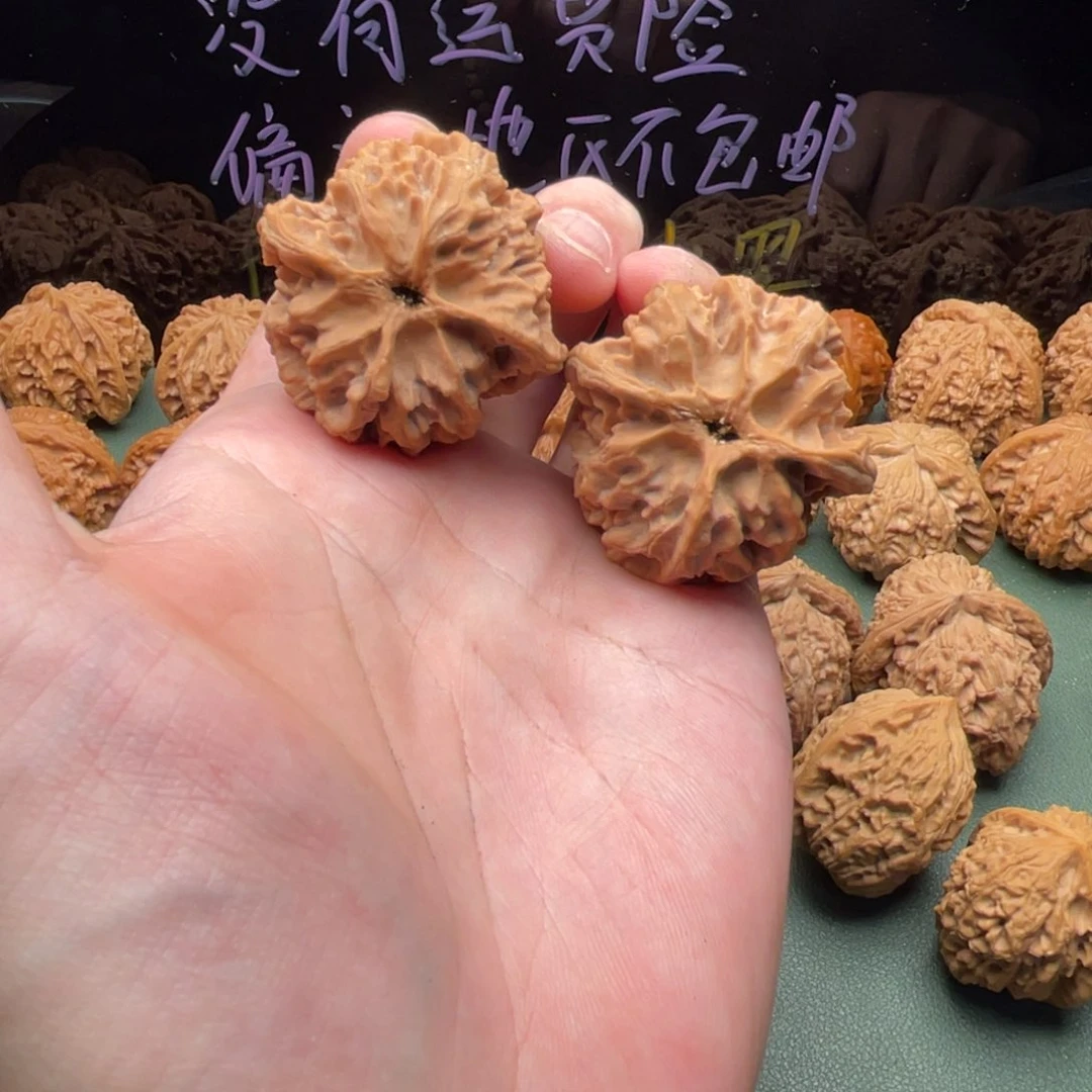 核桃把件江*⁰40全品原装苹果园
