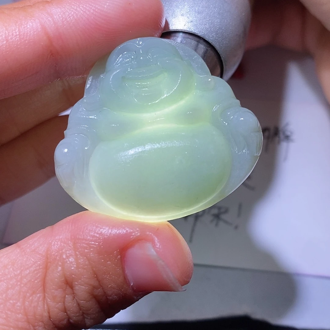 定制翡翠未镶嵌人****翡翠