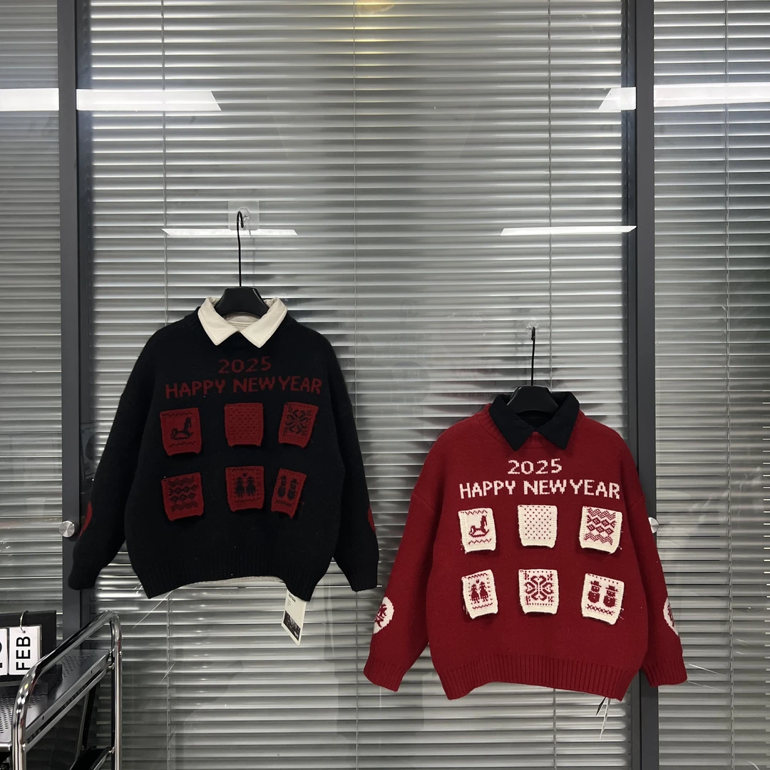 年货款毛衣~2025新款原创设计年货款毛衣-157