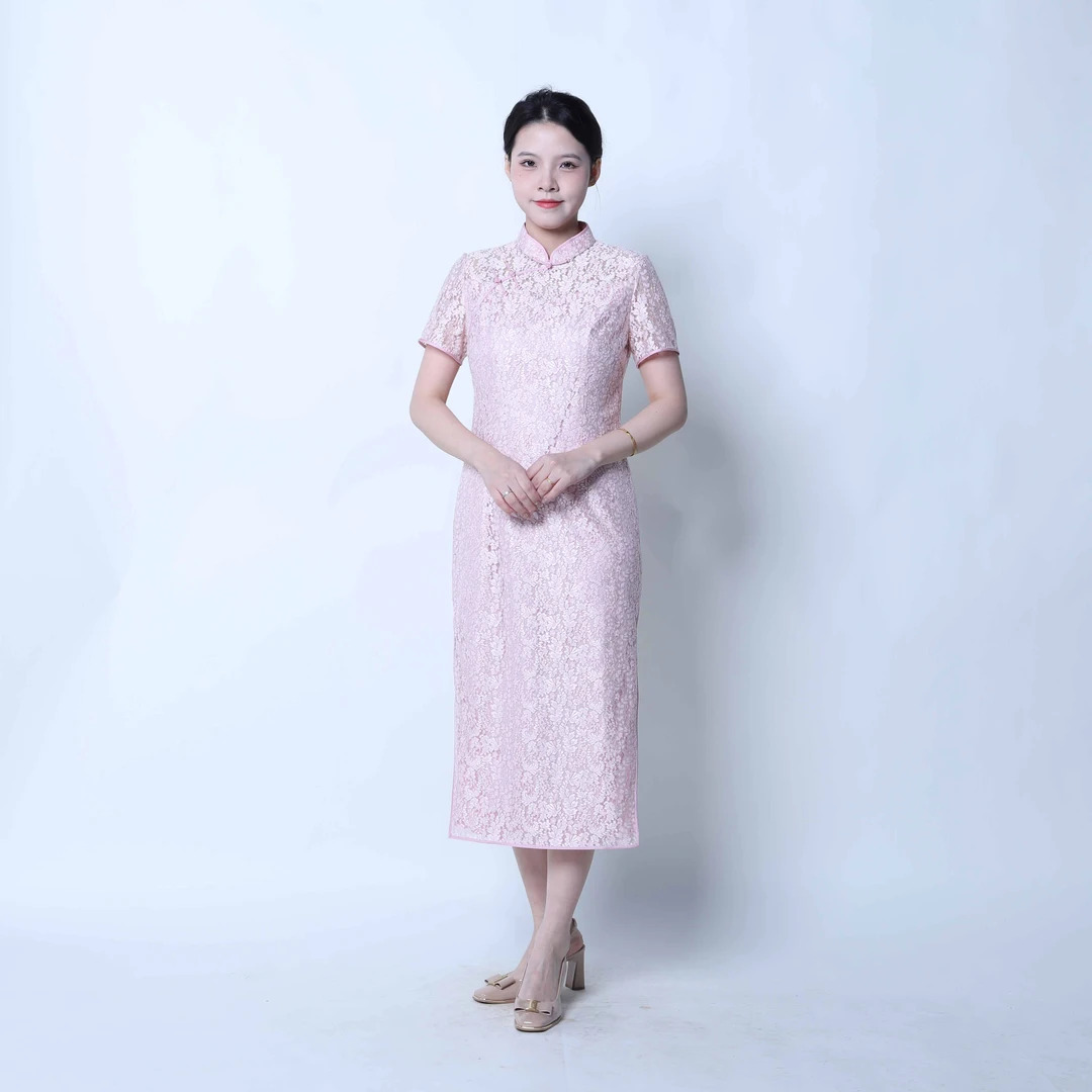 懿菲旗袍（芙蓉丹霞）YF2526C051-C025001