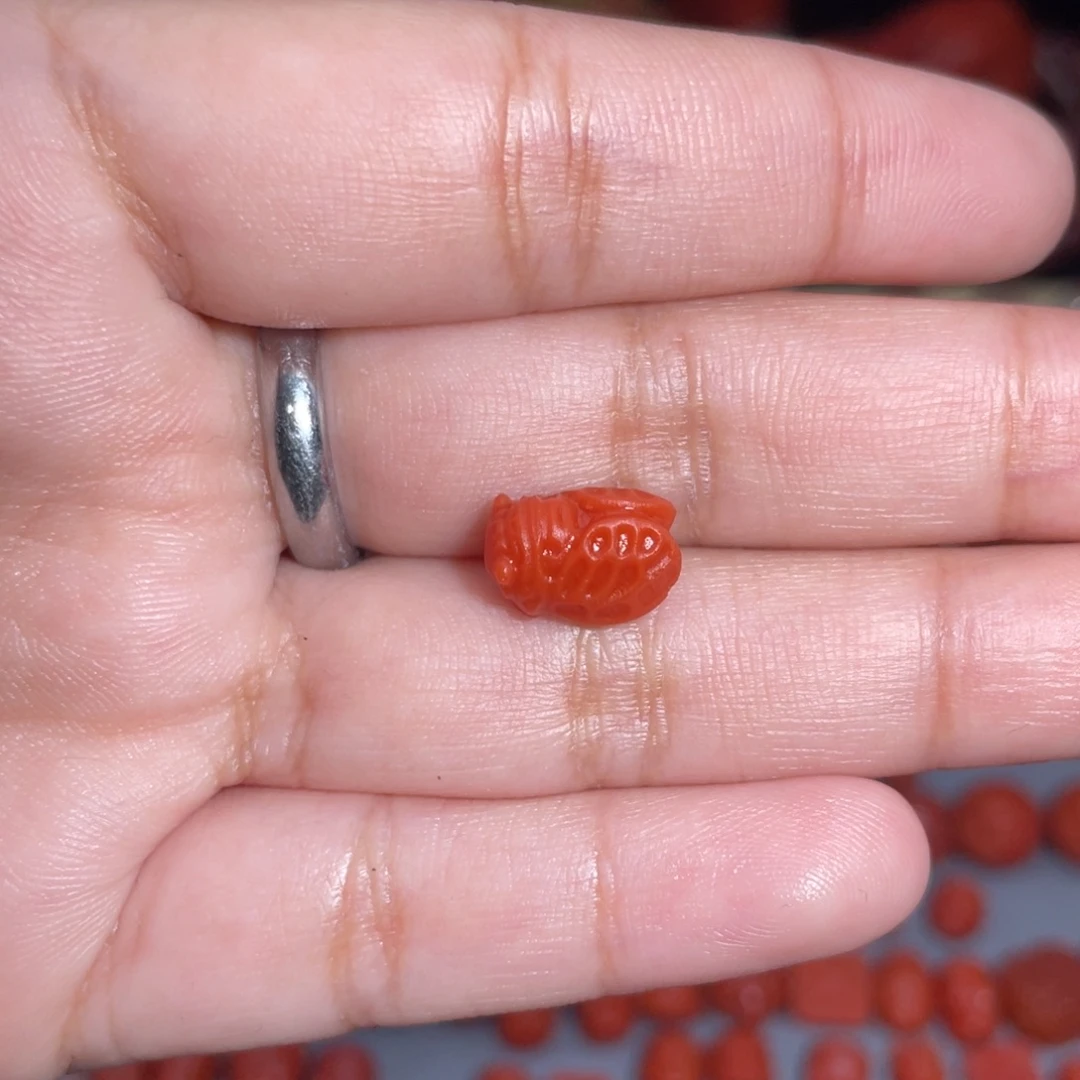 南红玛瑙一鸣惊人8.1mm未镶嵌