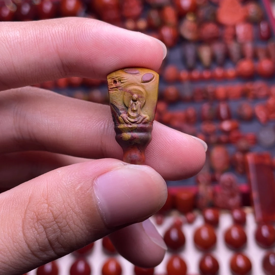 日***光南红玛瑙未镶嵌配饰13.3