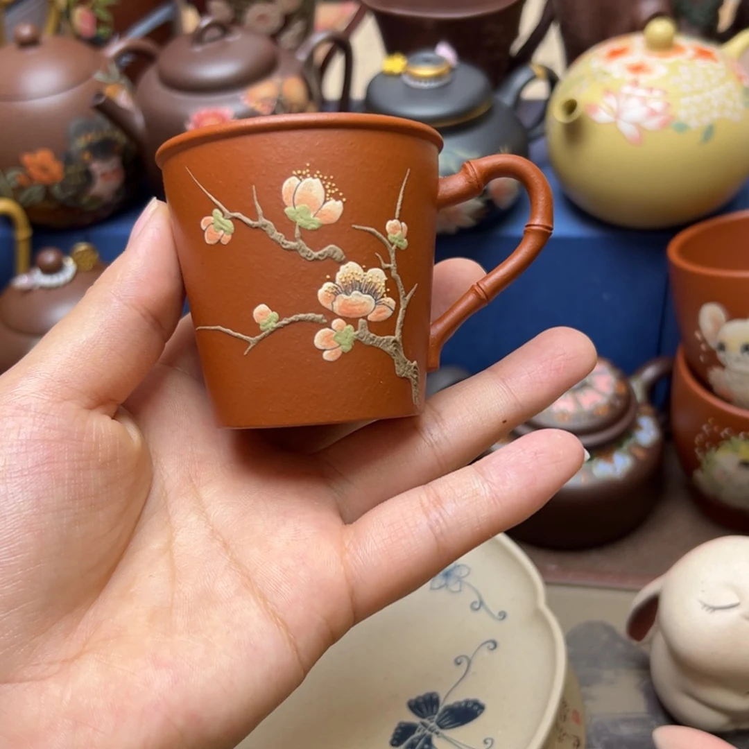 茶杯紫砂紫砂主人杯80c c