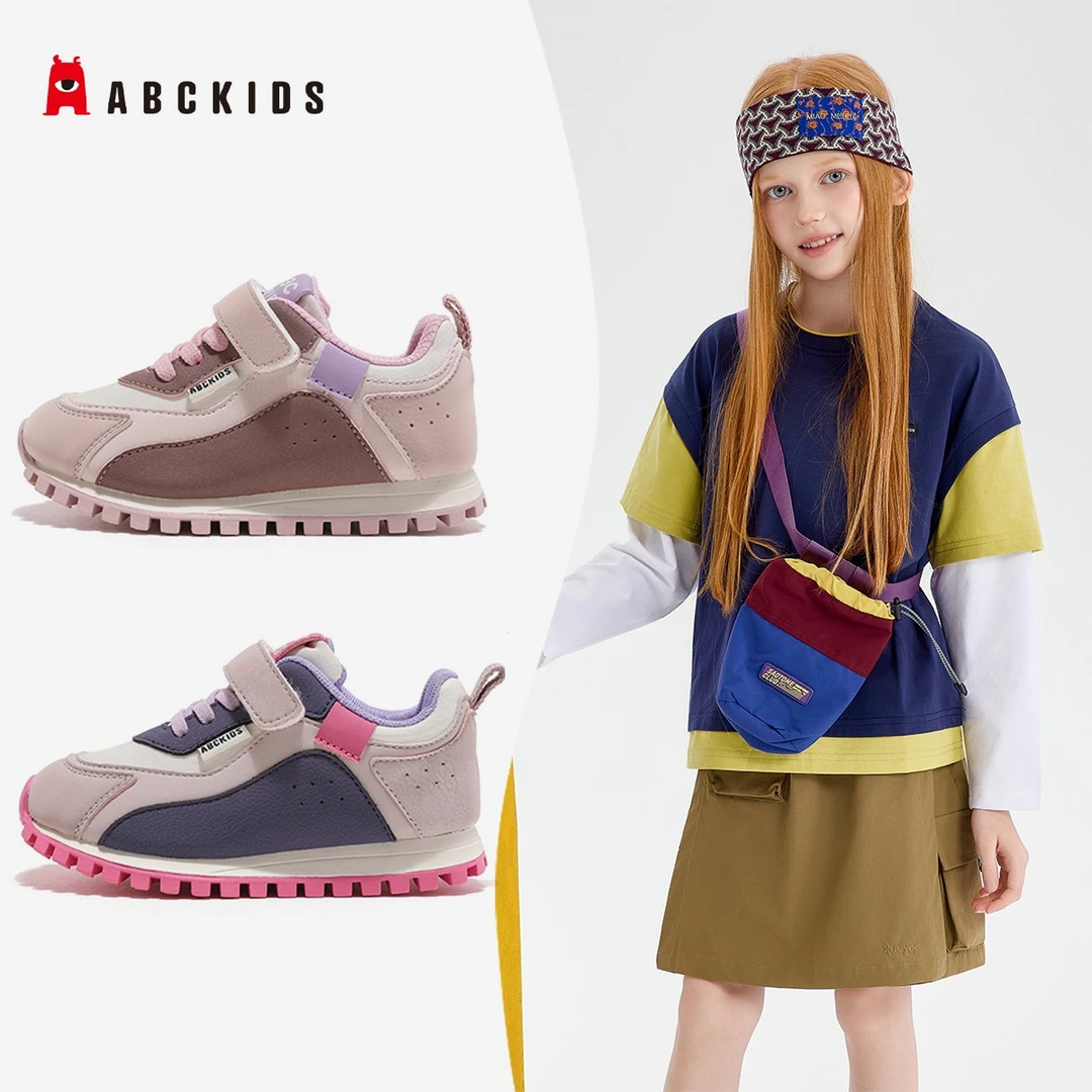 ABCkids2024秋冬儿童魔术贴百搭休闲鞋轻便运动鞋SY433603574AX