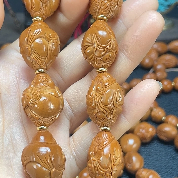 （***街吊坠橄榄核财迷6562