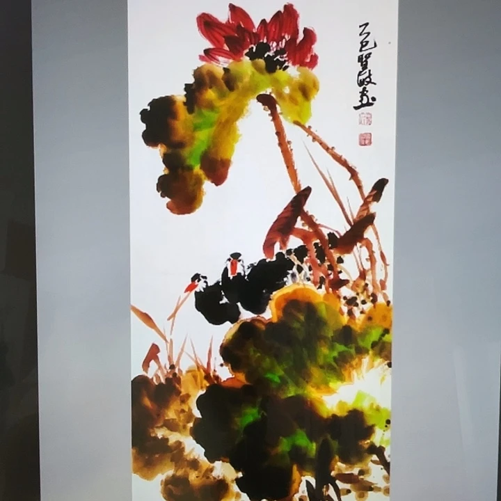 国画张圣敏先生纯手绘作品