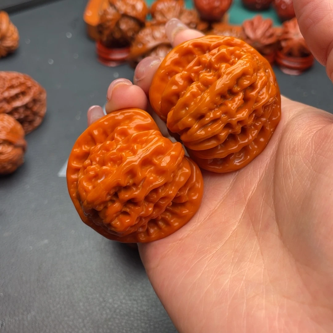 文玩核桃把件四座楼