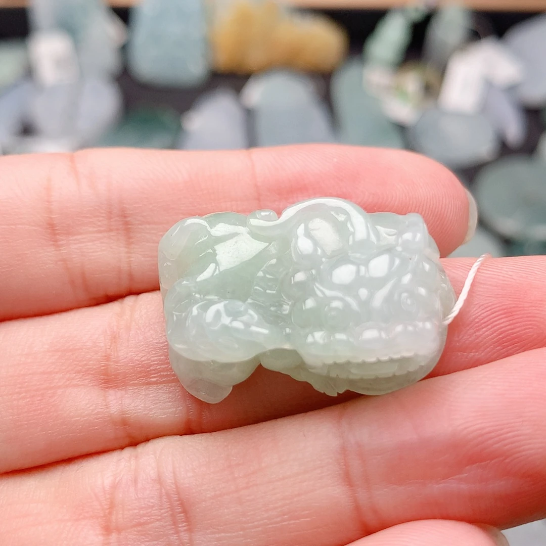 翡翠未镶嵌吊坠(不含链)41貔貅