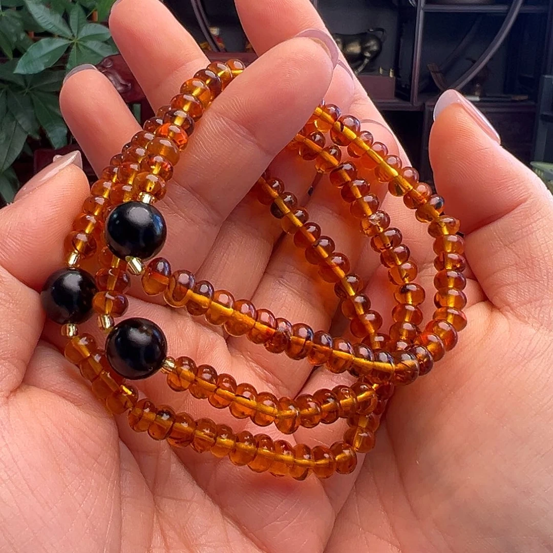 未镶嵌琥珀裸石抚顺琥珀10723六多样性发其一