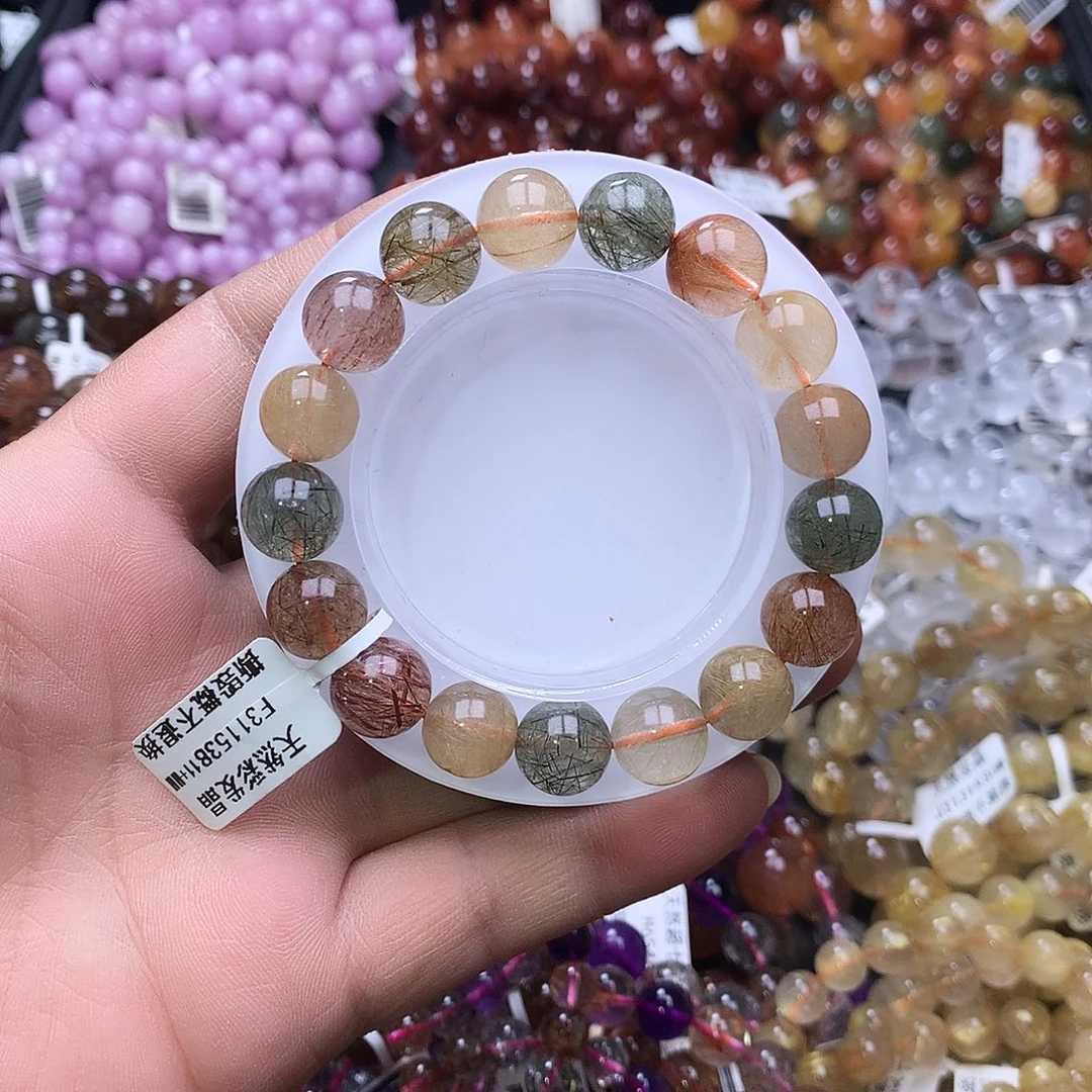 水晶手链未镶嵌，，